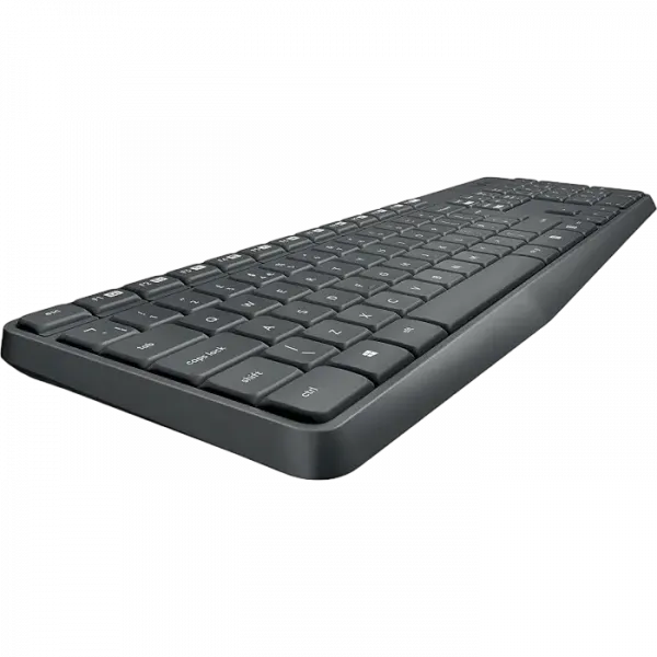Set Tastatură + Mouse Logitech MK235, Fără fir, Grey