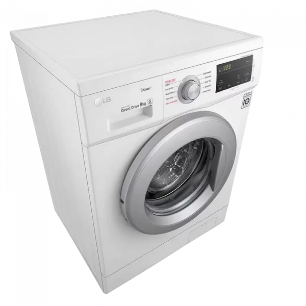 Стиральная машина LG F4J3TS4WE, 8кг, Белый