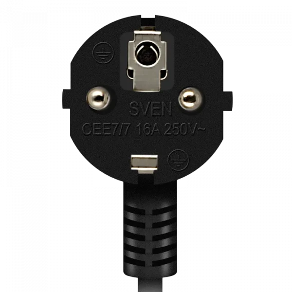 Prelungitor electric SVEN SF-05LU, 5 Prize, 5m, Negru