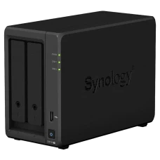 SYNOLOGY DS720+, 2-bay, Intel Celeron 4-core 2-2.7Ghz, 2Gb+1Slot, 2x1GbE, 2xM.2 NVMe
