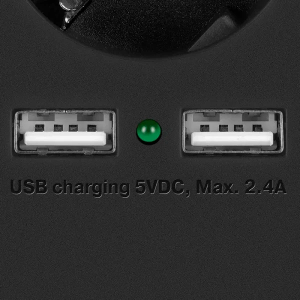 Prelungitor electric SVEN SF-05LU, 5 Prize, 5m, Negru