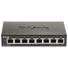 Switch de rețea D-Link DGS-1100-08V2/A1A, 8x 10/100/1000 Mbps