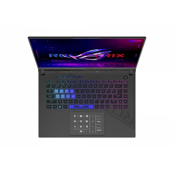Laptop Gaming 16 ASUS ROG Strix G16 G614JZ, Eclipse Gray, Intel Core i7-13650HX, 16GB/1024GB, Fără SO