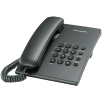 Telefon cu fir Panasonic KX-TS2350, Gri