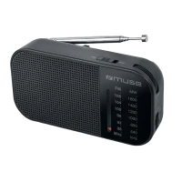 Портативное радио MUSE M-025 R, Чёрный