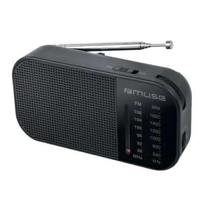 Портативное радио MUSE M-025 R, Чёрный