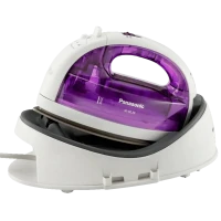 Беспроводной утюг Panasonic NI-WL30VTW, 1550Вт, Белый Фиолетовыйй