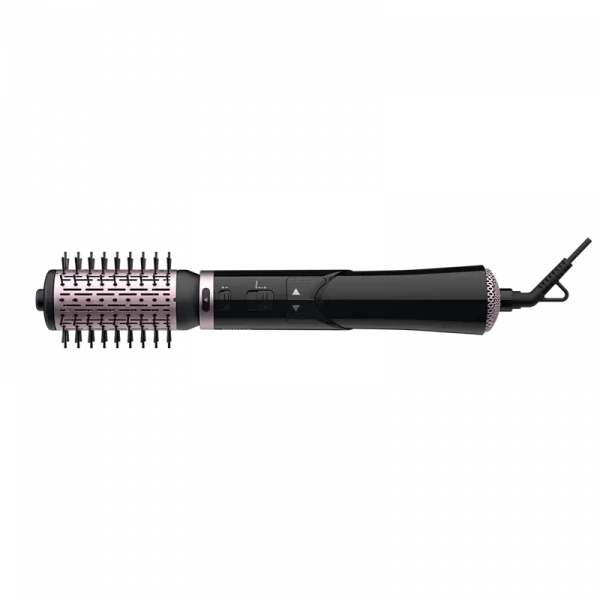 Uscător de păr-perie Philips Dynamic Volumebrush HP8654/00, 1000 W, Negru | Roz