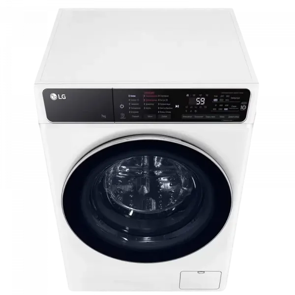 Mașină de spălat LG F2T3HS6W, 7kg, Alb