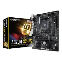 Материнская плата Gigabyte A320M-S2H V2, AM4, AMD B350, Micro-ATX