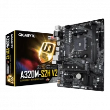 Placă de bază Gigabyte A320M-S2H V2, AM4, AMD B350, Micro-ATX