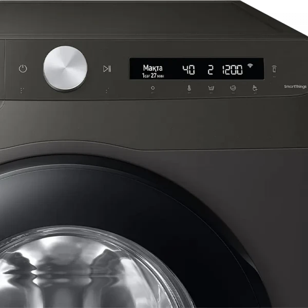 Стиральная машина Samsung WW80A6S24AN/LD, 8кг, Нержавеющая сталь