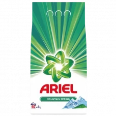 Detergent de rufe Ariel Mountain Spring, 4 kg