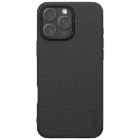 Husă Nillkin iPhone 16 Pro Max - Super Frosted Shield Pro Mag, Negru