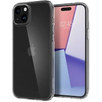 Husă Spigen iPhone 15 Airskin Hybrid, Crystal Clear