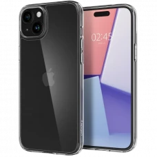 Husă Spigen iPhone 15 Airskin Hybrid, Crystal Clear