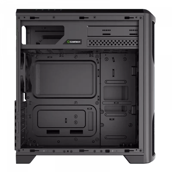 Компьютерный корпус Gamemax G562, Midi-Tower, Без блока питания, Чёрный
