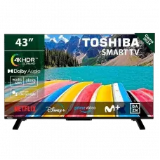 43 LED SMART TV Toshiba 43UV2463DG, 3840x2160 4K UHD, VIDAA U OS, Negru
