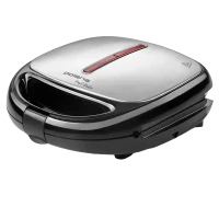 Aparat pentru sandwich multifunctional Polaris PST 0105, Argintiu | Negru