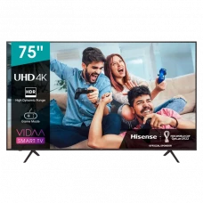 75 LED SMART TV Hisense H75A7100F, 3840x2160 4K UHD, VIDAA U OS, Negru