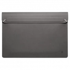 Geantă pentru Laptop Spigen Valentinus 13-14, Piele artificială, Gri