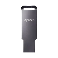 Memorie USB Apacer AH360, 64GB, Negru