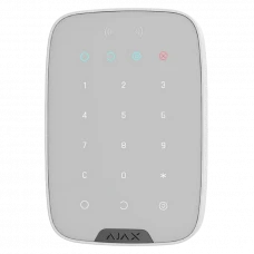 Tastatură tactilă fără fir Ajax KeyPad Plus, Alb