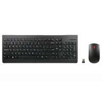Set Tastatură + Mouse Lenovo Essential, Fără fir, Negru