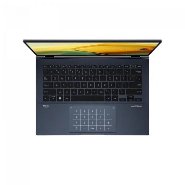 Laptop 14 ASUS Zenbook 14 OLED UX3402ZA, Ponder Blue, Intel Core i5-1240P, 8GB/512GB, Windows 11 Home