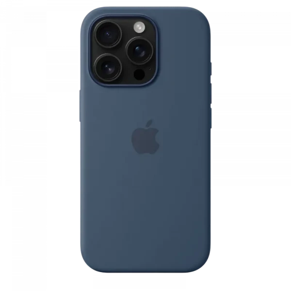 Чехол Apple iPhone 16 Pro Silicone Case with MagSafe, Denim