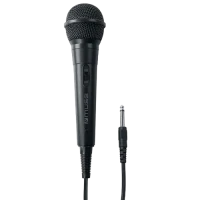 Караоке микрофон MUSE MC-20 B, Проводной аналоговый, Чёрный