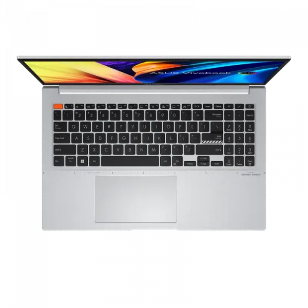 Laptop 15,6 ASUS Vivobook S 15 OLED M3502QA, Neutral Grey, AMD Ryzen 7 5800H, 16GB/1024GB, Fără SO