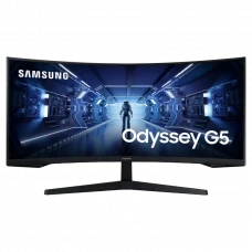 34 Игровой монитор Samsung C34G55TWWI, VA 3440x1440 WQHD, Чёрный