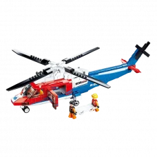 Constructor Sluban Elicopter de salvare B0886, 6+