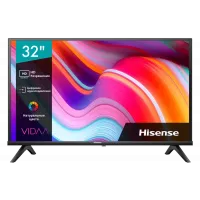 32 LED SMART Телевизор Hisense 32A4K, 1366x768 HD, VIDAA U6.0, Чёрный
