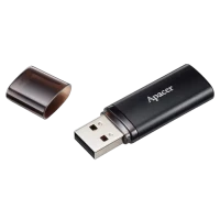 USB Flash накопитель Apacer AH25B, 16Гб, Чёрный