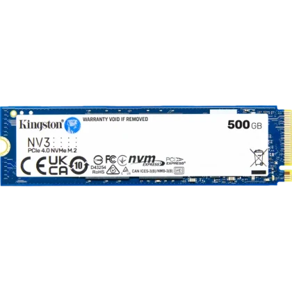 Накопитель SSD Kingston NV3, 500Гб, SNV3S/500G