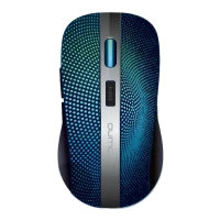 Mouse Wireless QUMO Comfort, Negru/Albastru