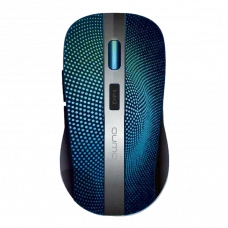 Mouse Wireless QUMO Comfort, Negru/Albastru