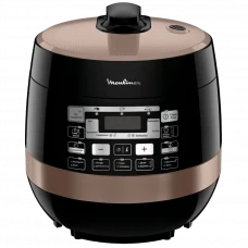 Aparat de gătit multifuncțional Moulinex CE430A34, Negru Maro