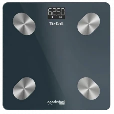 Cântar de podea Tefal BM9620S1, Negru Argintiu