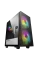 Carcasă PC Gamemax Aero, Midi-Tower, Fără PSU, Negru