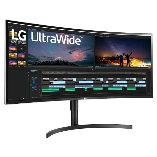37,5 Монитор LG 38WN75C-B, IPS 3840x1600 UW4K, Чёрный