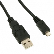 Cablu încărcare și sincronizare APC Electronic US1017, USB Type-A/micro-USB, 0,5m, Negru