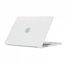 Husă pentru laptop Tech Protect Smartshell Macbook Air 13 (2022), 13.6, Policarbonat, Matte Clear