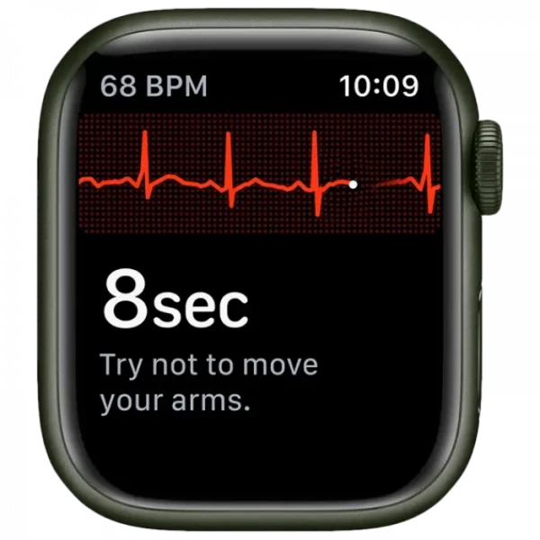 Умные часы Apple Watch Series 7 GPS, 45мм, Зелёный