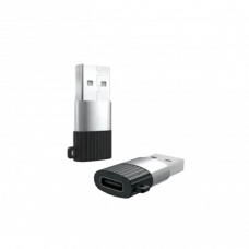 Adaptor USB XO NB149E, USB Type-C (F)/USB Type-A, Negru