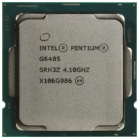 Процессор Intel Pentium G6405, Intel UHD 610 Graphics, Без кулера | Tray