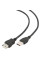 Cablu prelungitor Cablexpert CCP-USB2-AMAF-15C, USB Type-A/USB Type-A (F), 4,5m, Negru