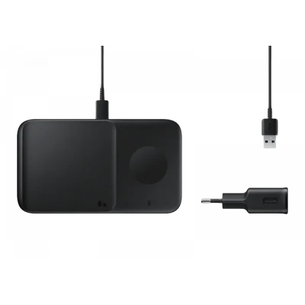 Încărcător wireless Samsung EP-P4300TBRGRU, 15W, Negru